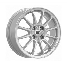 R15 4x100 6J ET46 D54,1 Wheels UP Up102 Silver Classic