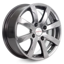 R14 4x100 5,5J ET39 D67,1 К&К Джемини (КС480) Дарк платинум