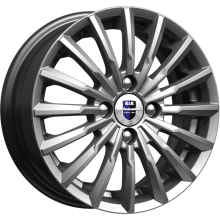 R14 4x100 5,5J ET39 D67,1 К&К Акцент (КС641) дарк платинум