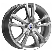 R16 4x100 6J ET37 D60,1 Rapid Samara-оригинал (КС866) Сильвер SK