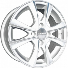 R14 4x100 5,5J ET38 D67,1 Скад Мальта алмаз-белый