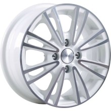 R14 4x100 5,5J ET39 D67,1 Скад Пантера алмаз-белый