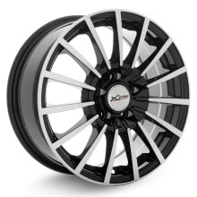 R15 5x108 6,5J ET50 D63,35 X'trike X-106 BK/FP