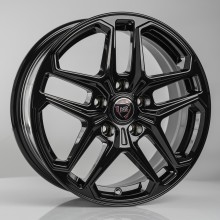 R16 5x112 6,5J ET33 D57,1 NZ Wheels R-04 BLACK