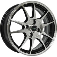R15 4x100 6J ET50 D60,1 Megami MGM-5 BKF