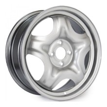 R16 4x100 6,5J ET37 D60,1 ТЗСК Renault Sandero серебристый