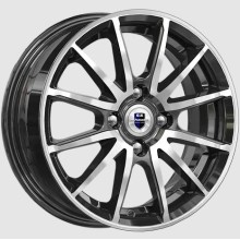 R14 4x100 5,5J ET40 D54,1 K&K Квант (КС960) алмаз чёрный