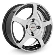R14 4x100 5,5J ET35 D67,1 X'trike X-103 BK/FP