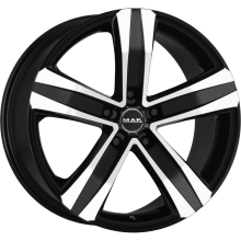 R15 5x160 6,5J ET58 D65,1 MAK Stone 5 Black Mirror