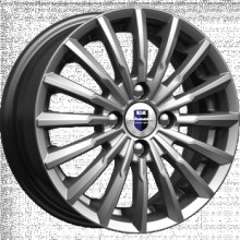 R14 4x100 5,5J ET45 D56,6 K&K Акцент дарк-платинум