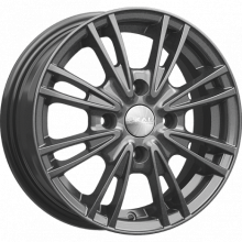 R14 4x100 5,5J ET39 D67,1 Скад Пантера графит