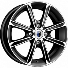 R13 4x108 5J ET40 67,1 K&K Флэш (КС710) алмаз черный