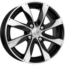 R15 4x100 6J ET40 D60,1 Rapid Джемини-оригинал (КС617) алмаз черный