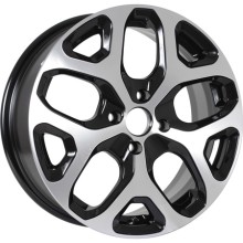 R16 4x100 6,5J ET50 D60,1 KDW KD1637 (ZV 16_Vesta) (КС869) Black Front Polished