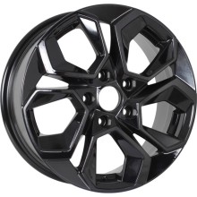 R16 5x112 6,5J ET45 D57,1 KDW KD1620 Black Painted