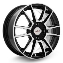 R15 4x100 6J ET45 D54,1 X'trike X-127 BK/FP 