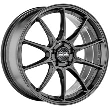 R19 5x112 8,5J ET30 D75 OZ Hyper GT HLT Star Graphite d-L 