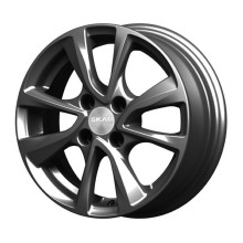 R14 4x100 5,5J ET45 D67,1 Скад Ницца Графит 