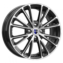 R15 4x100 6J ET45 D67,1 К&К Меандр Алмаз Черный 